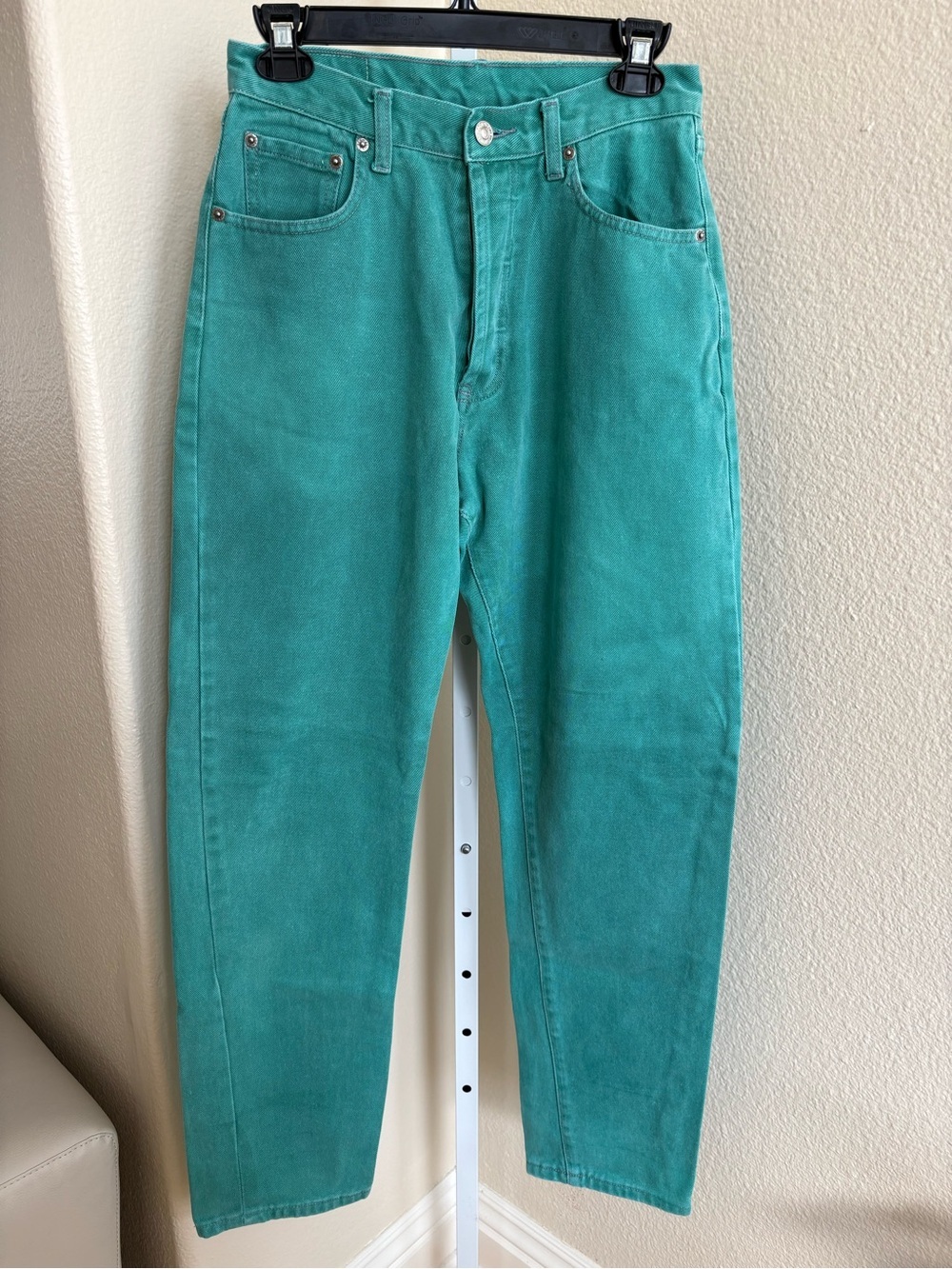 Vintage Levi’s Black Tab Button-fly Denim Pants in Teal - Size ?